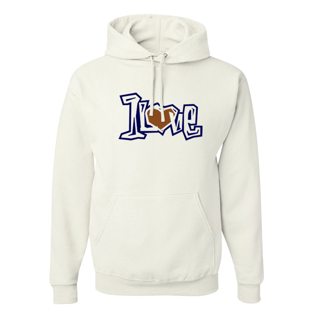 Tweed Low AF 1s Hoodie | 1 Love, White