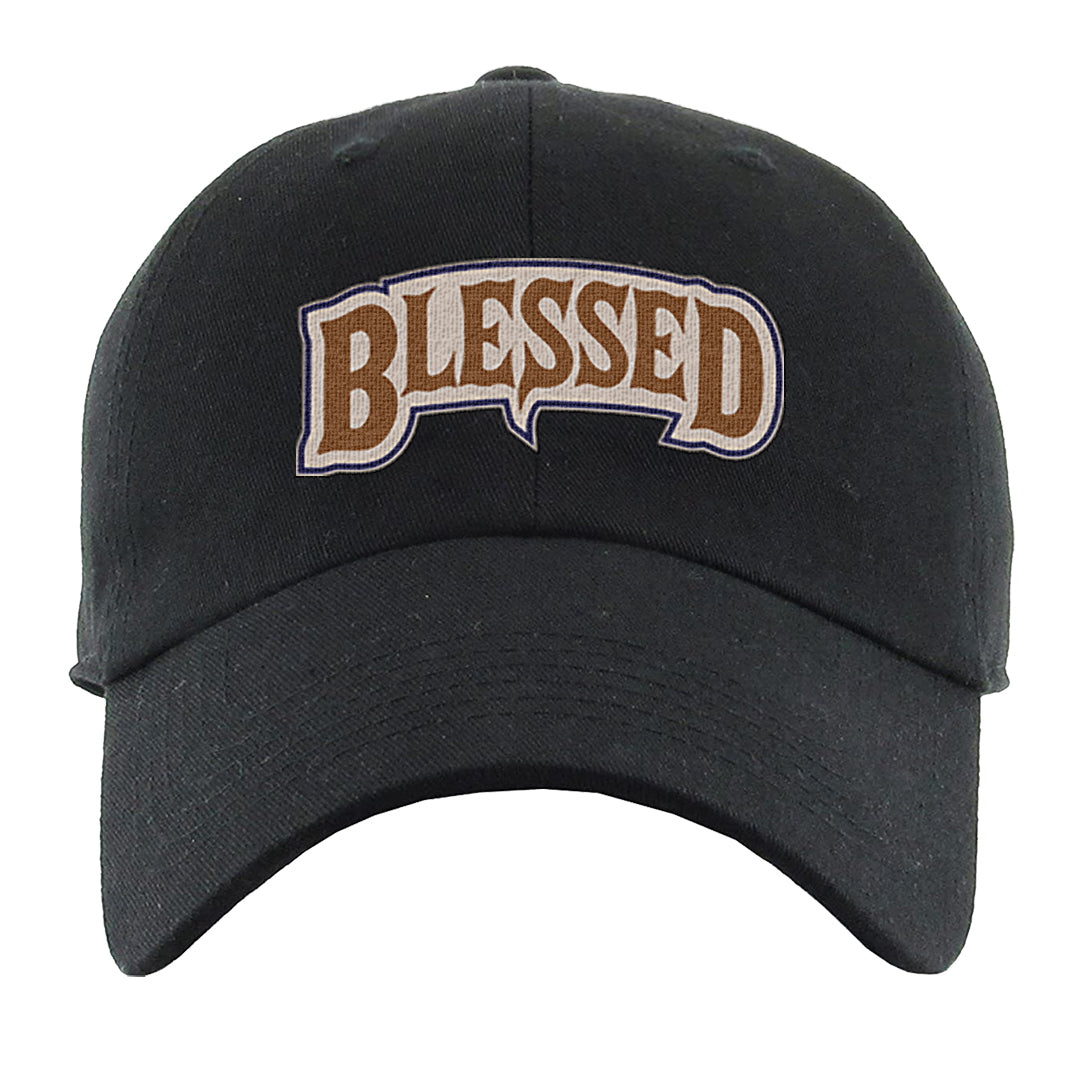 Tweed Low AF 1s Dad Hat | Blessed Arch, Black