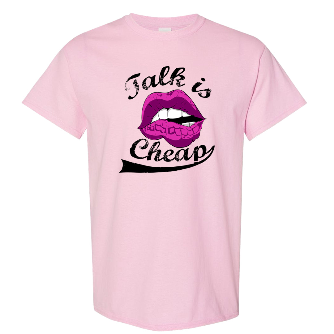 Las Vegas AF1s T Shirt | Talk Lips, Light Pink