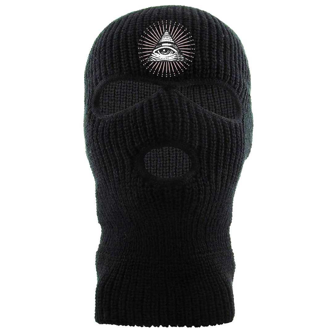 Neapolitan 11s Ski Mask | All Seeing Eye, Black