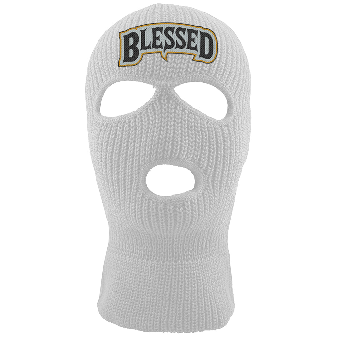 Colorless 38s Ski Mask | Blessed Arch, White