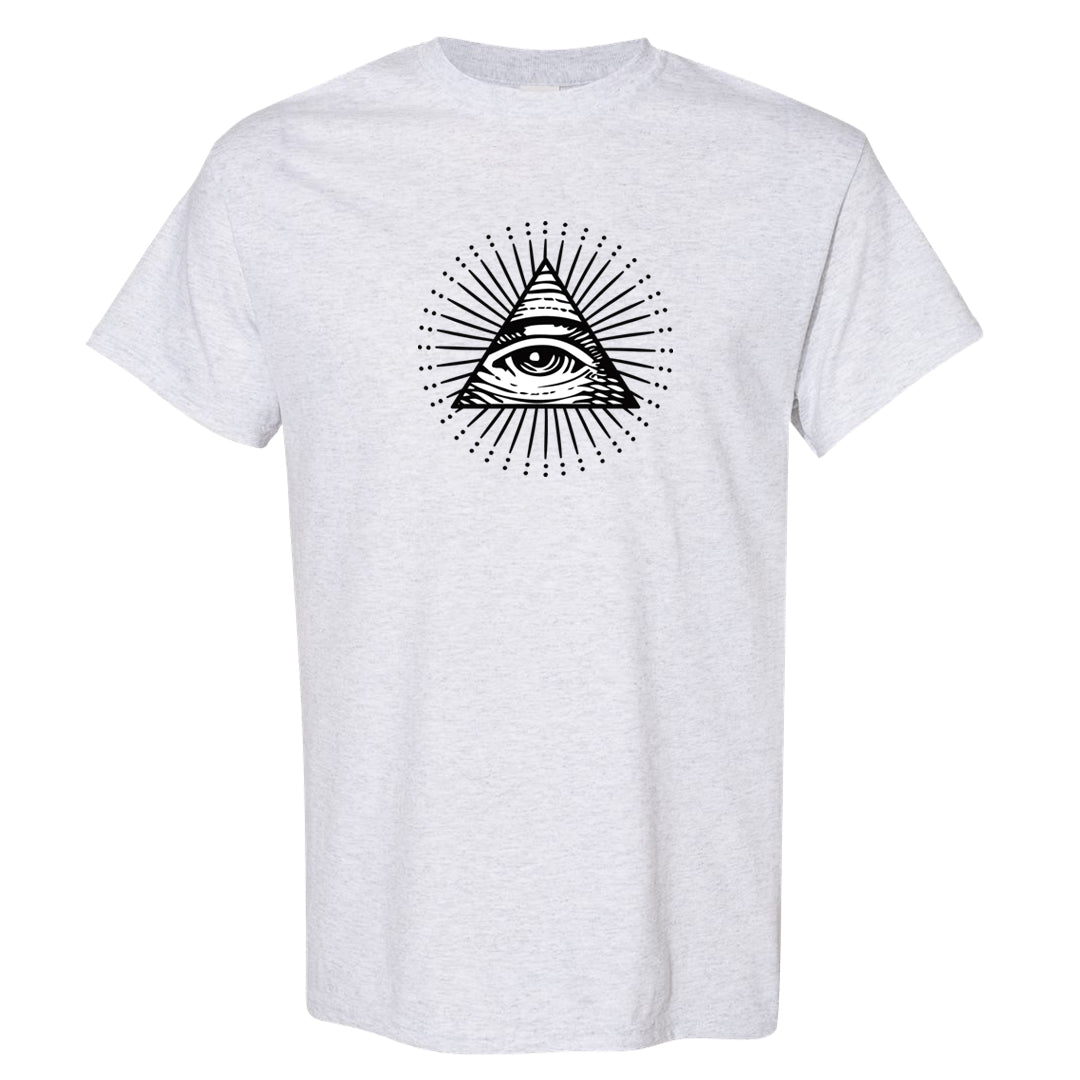 Oreo 3s T Shirt | All Seeing Eye, Ash