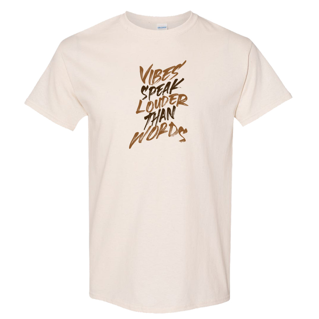 Palomino 3s T Shirt | Vibes Speak Louder Than Words, Natural