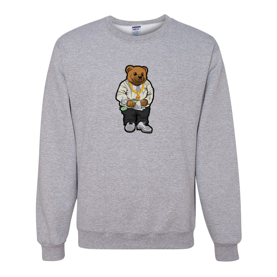 Frozen Moments 4s Crewneck Sweatshirt | Sweater Bear, Ash