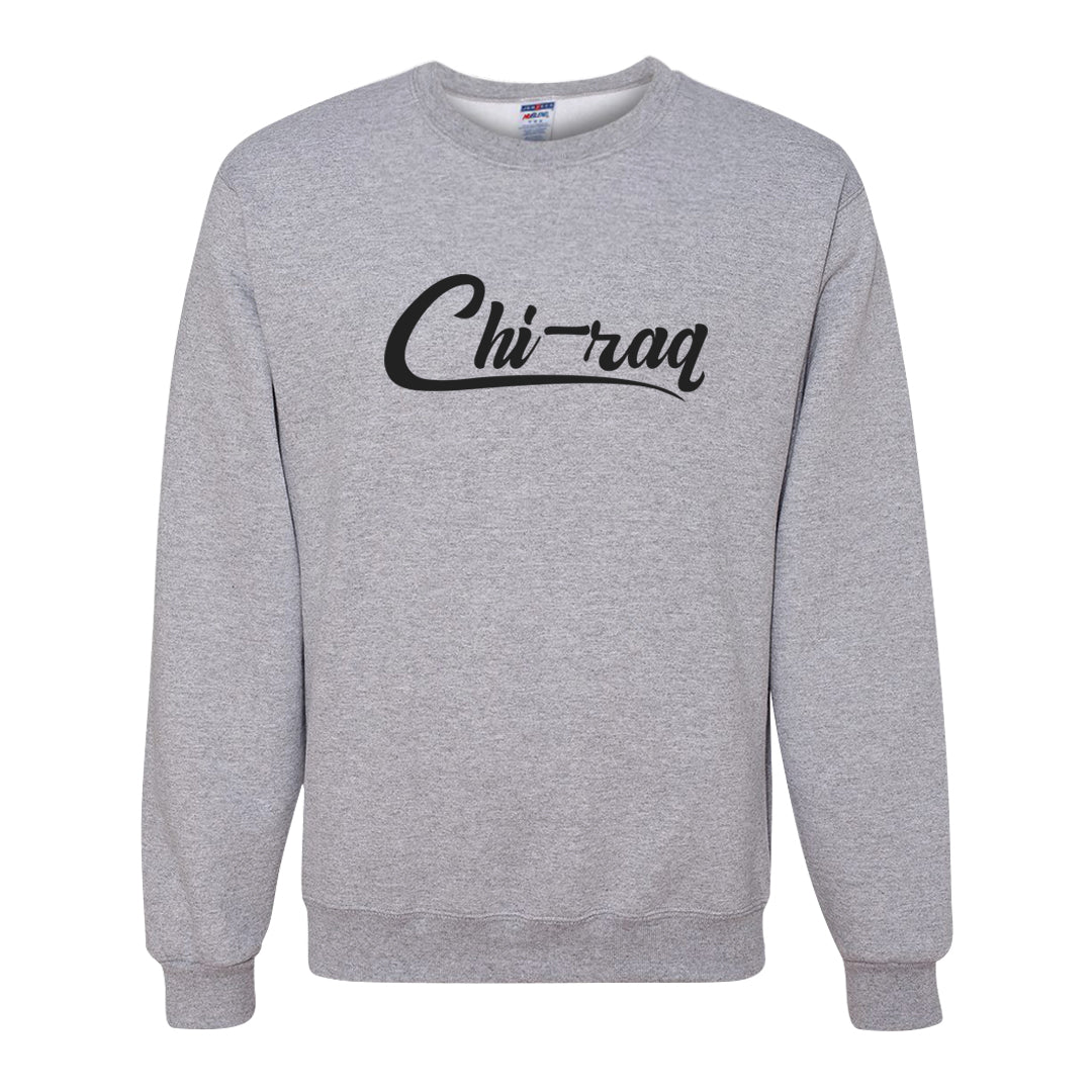 Dongdan Low 5s Crewneck Sweatshirt | Chiraq, Ash
