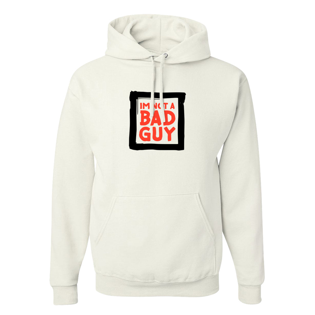 White Infrared 7s Hoodie | I'm Not A Bad Guy, White