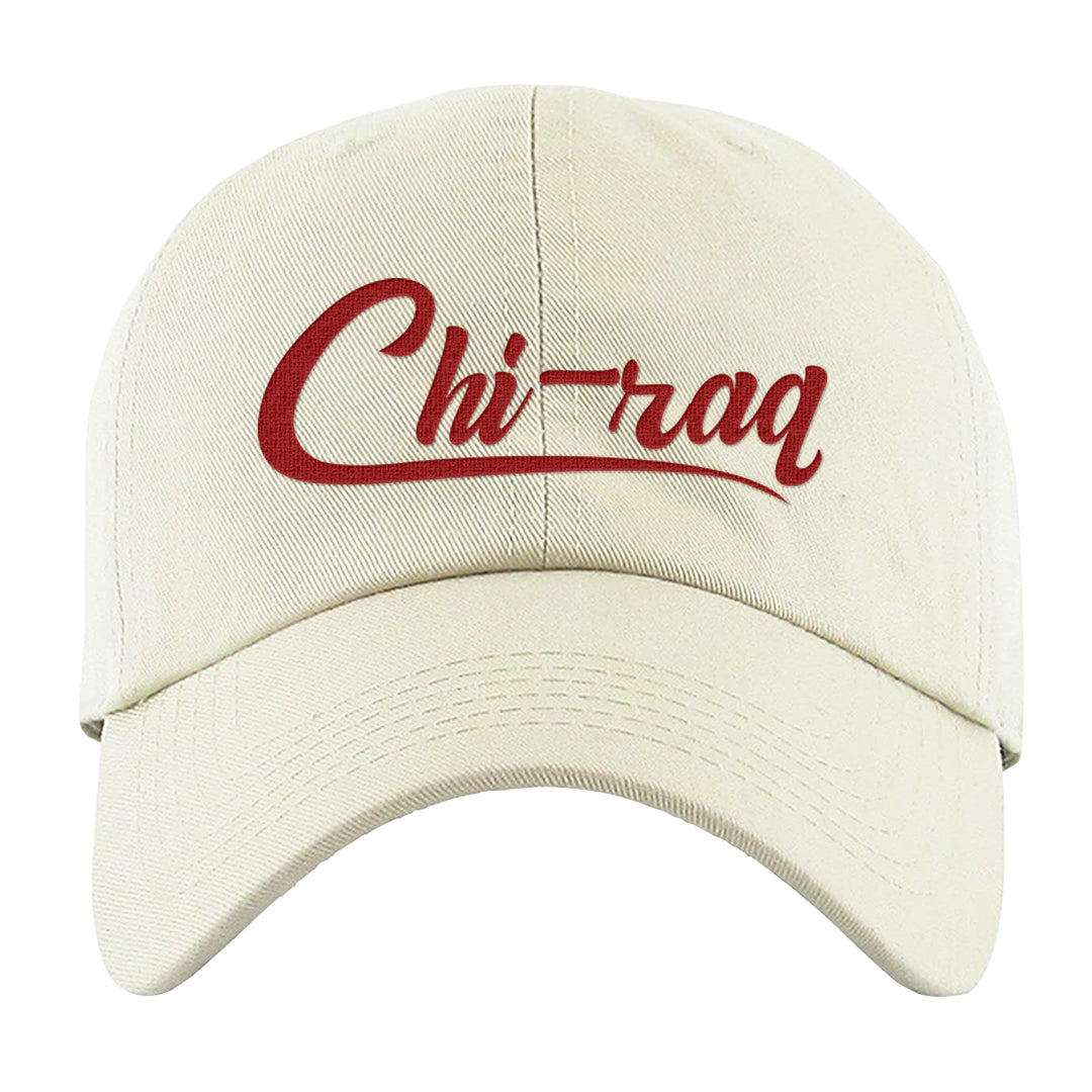 Playoffs 8s Dad Hat | Chiraq, White