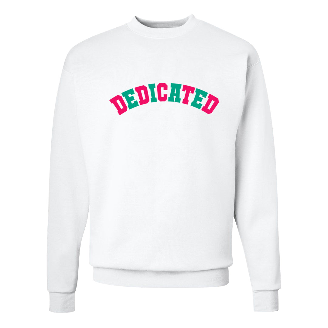 Familia 1s Crewneck Sweatshirt | Dedicated, White