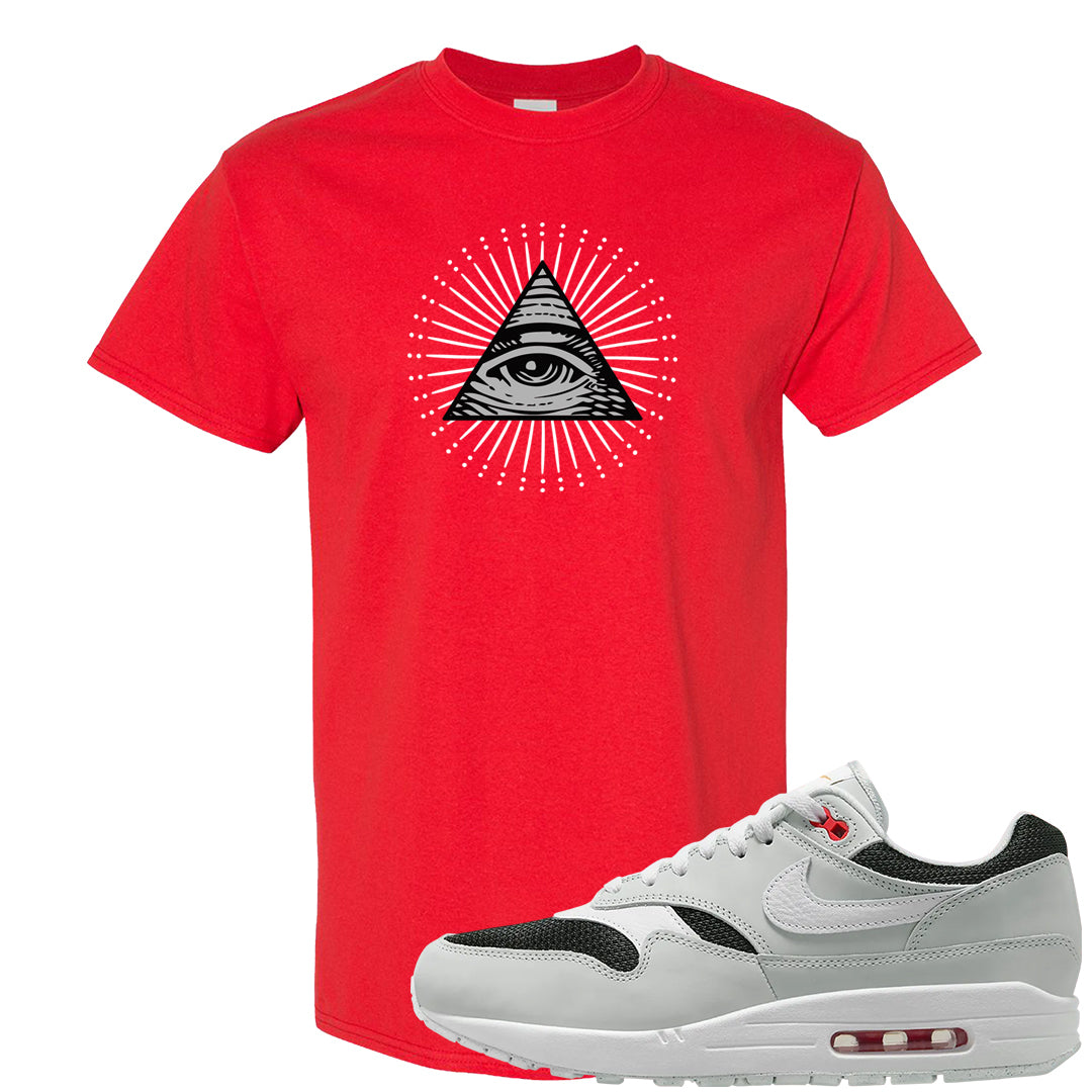 Urawa 1s T Shirt | All Seeing Eye, Red