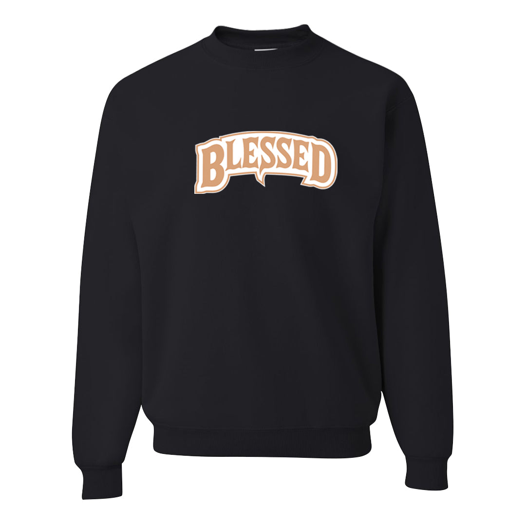 United In Victory 90s Crewneck Sweatshirt | Blessed Arch, Black