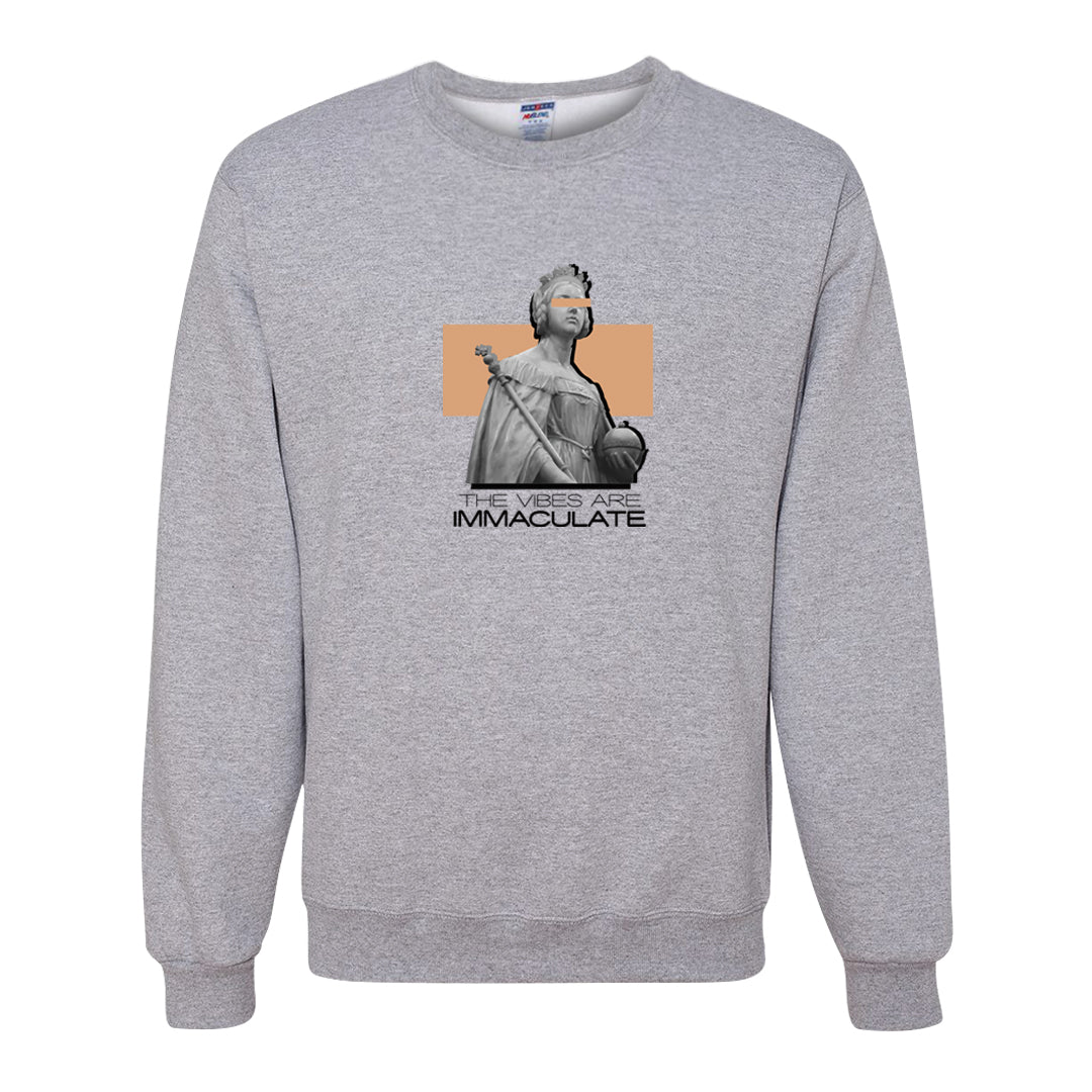 United In Victory 90s Crewneck Sweatshirt | The Vibes Are Immaculate, Ash