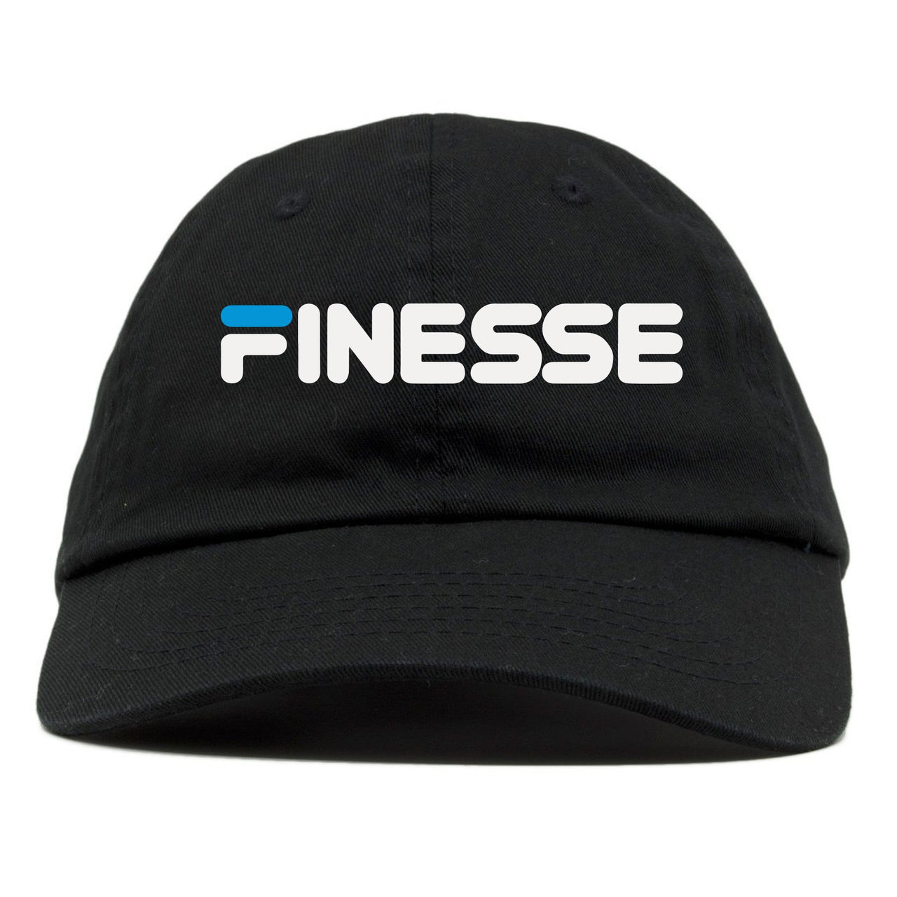 University Blue Blazers Dad Hat | Finesse, Black