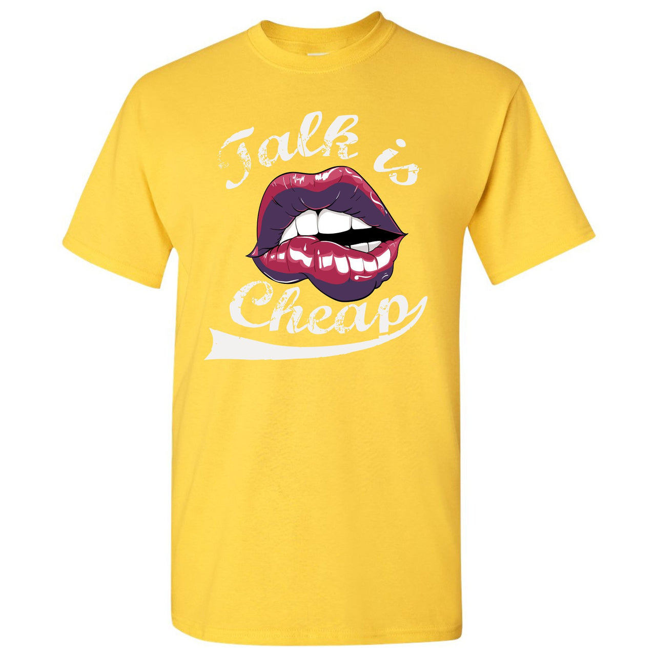 Varsity Maize Mid Blazers T Shirt | Talking Lips, Yellow