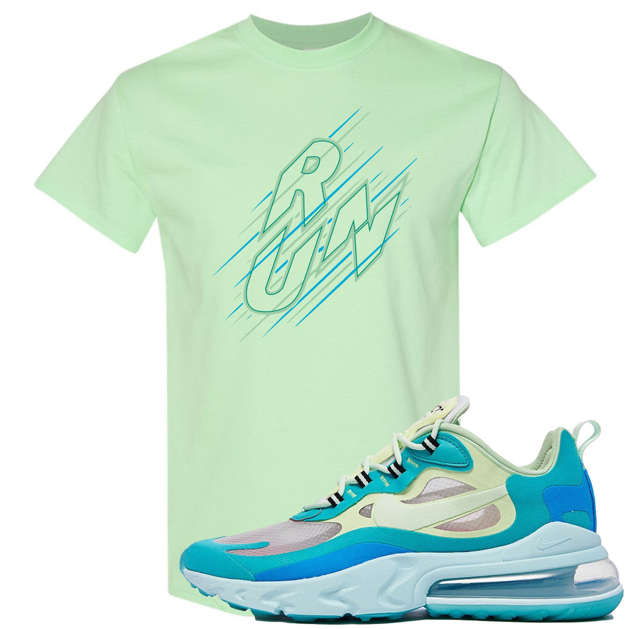 Hyper Jade React 270s T Shirt | Run, Mint
