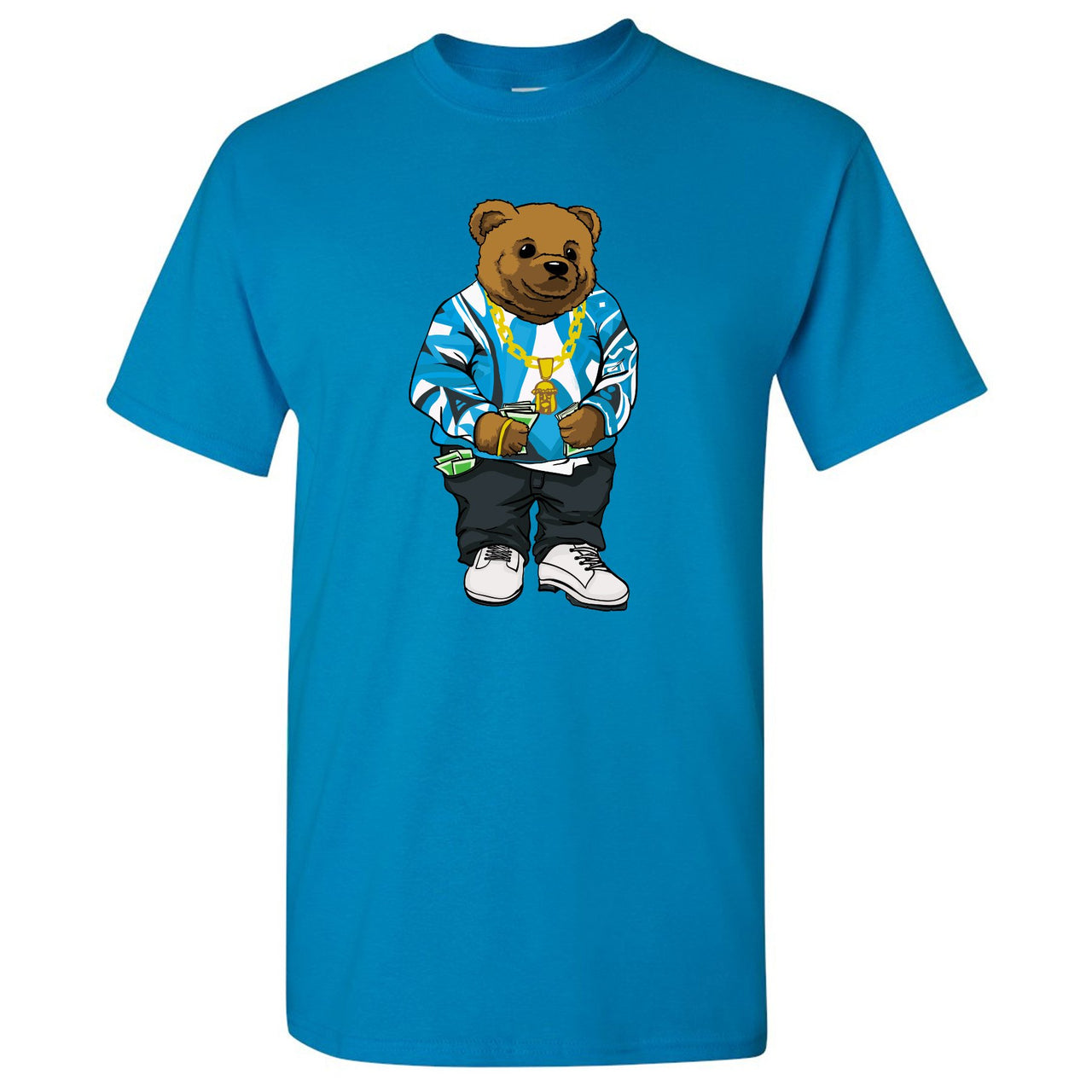 University Blue Blazers T Shirt | Sweater Bear, Blue
