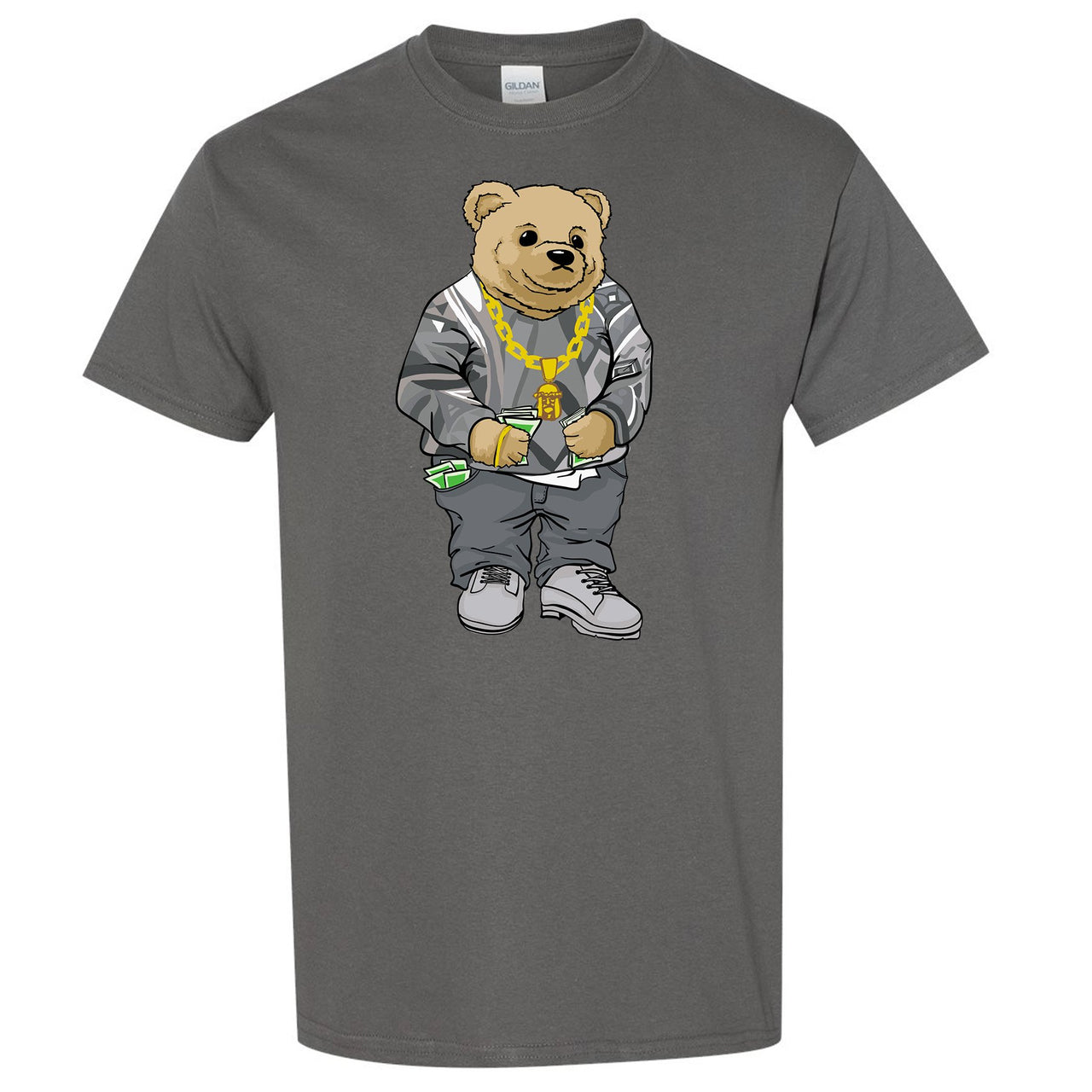Tephra v2 700s T Shirt | Sweater Bear, Dark Gray