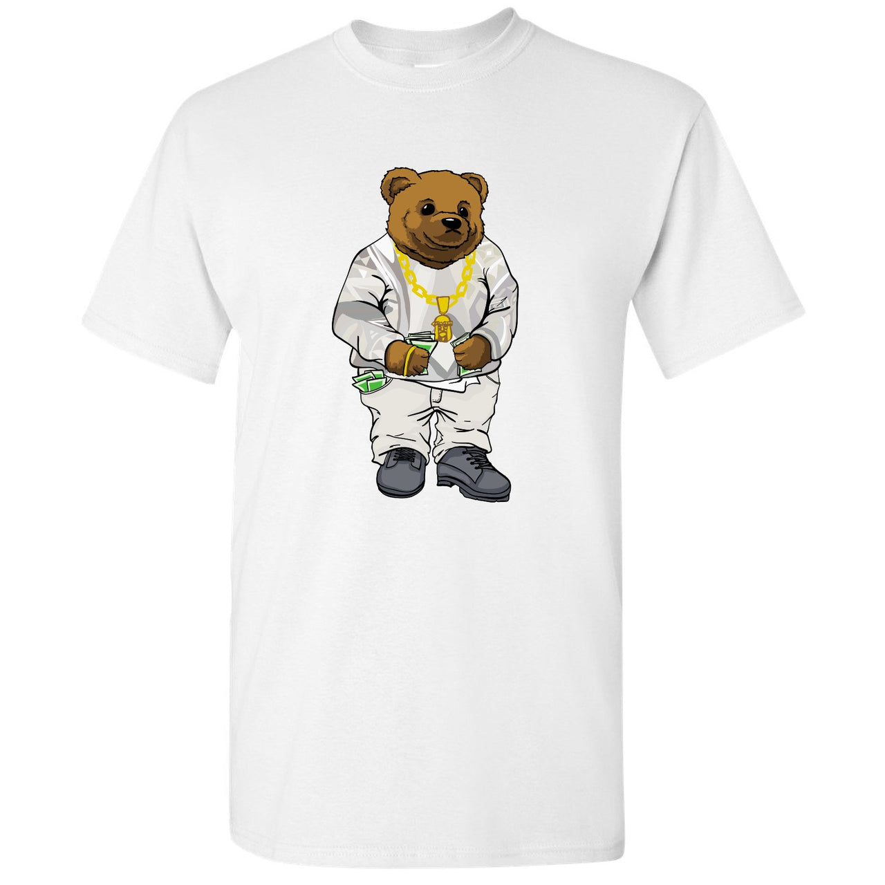 Analog 700s T Shirt | Sweater Bear, White