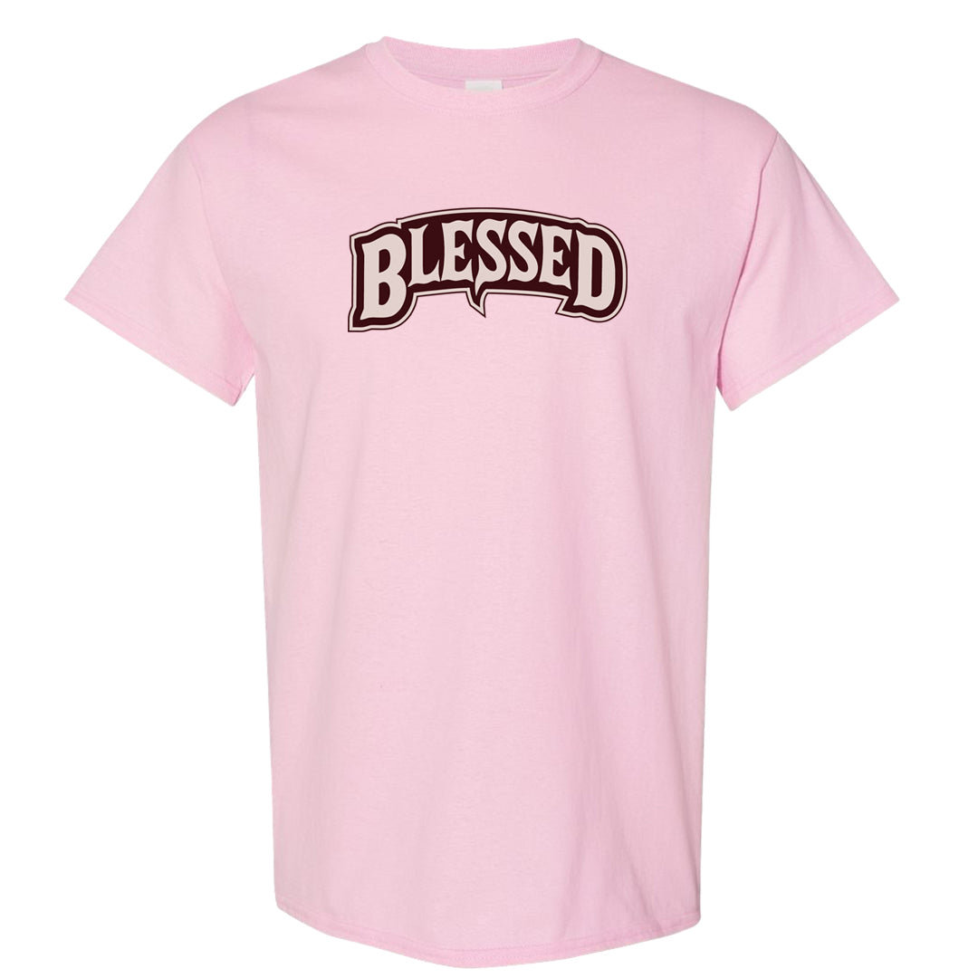Alternate Valentine's Day 2023 Low AF 1s T Shirt | Blessed Arch, Light Pink