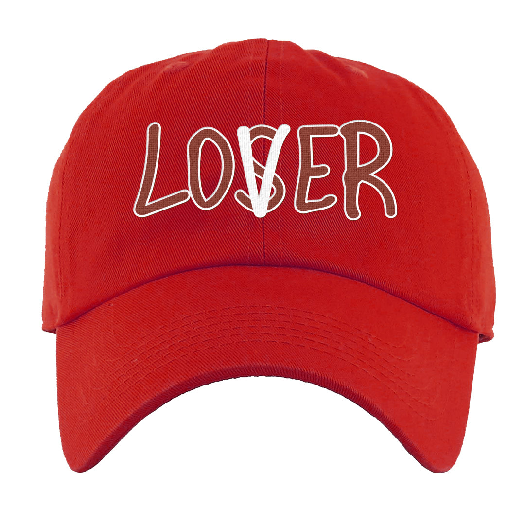 Cherry 11s Dad Hat | Lover, Red