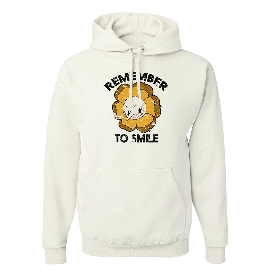 Black Gold Taxi 12s Hoodie | Remember To Smile, White
