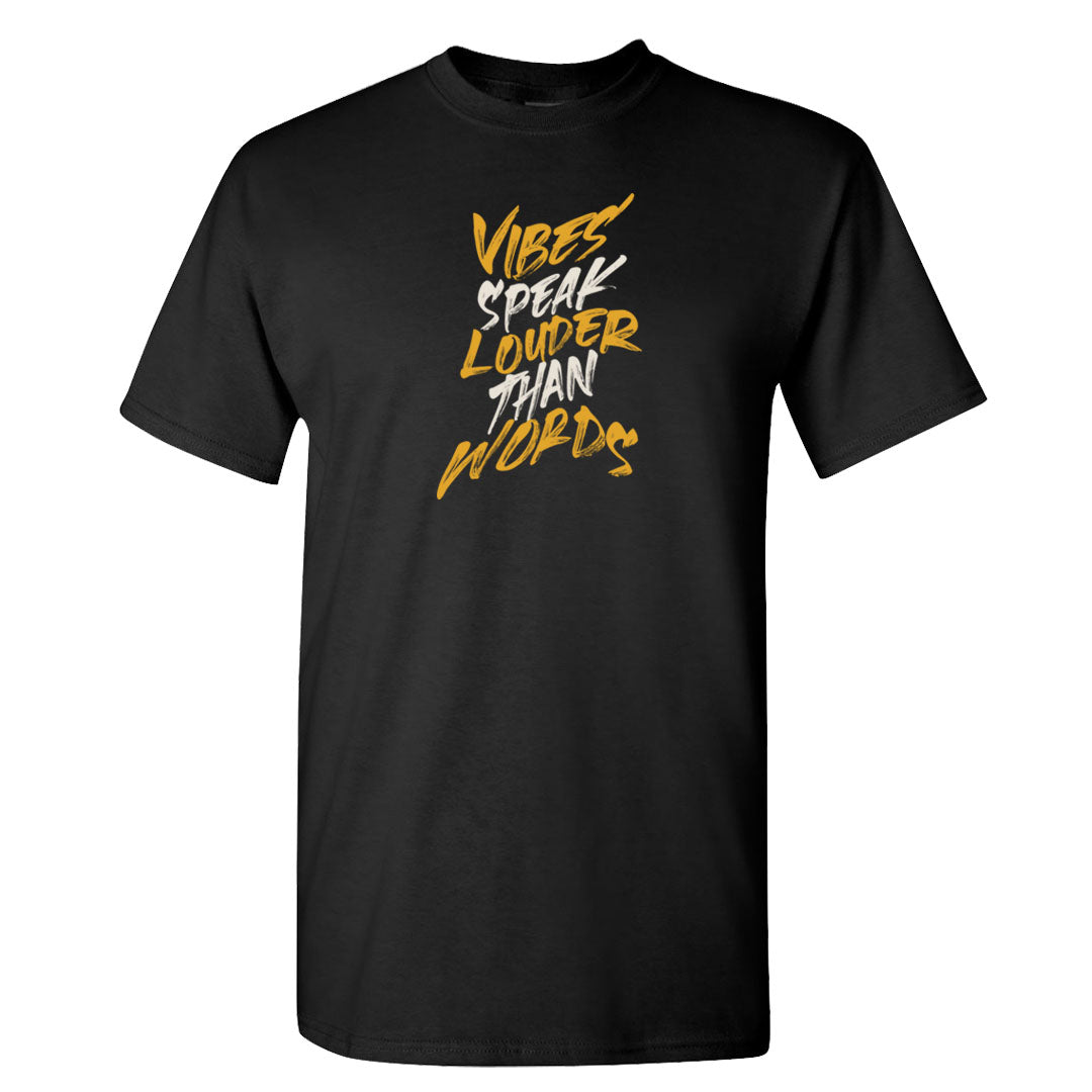 Black Gold Taxi 12s T Shirt | Vibes Speak Louder Than Words, Black