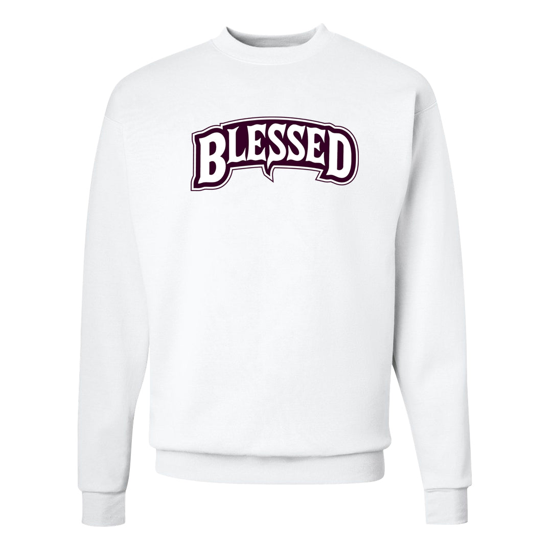 Golf NRG 6s Crewneck Sweatshirt | Blessed Arch, White