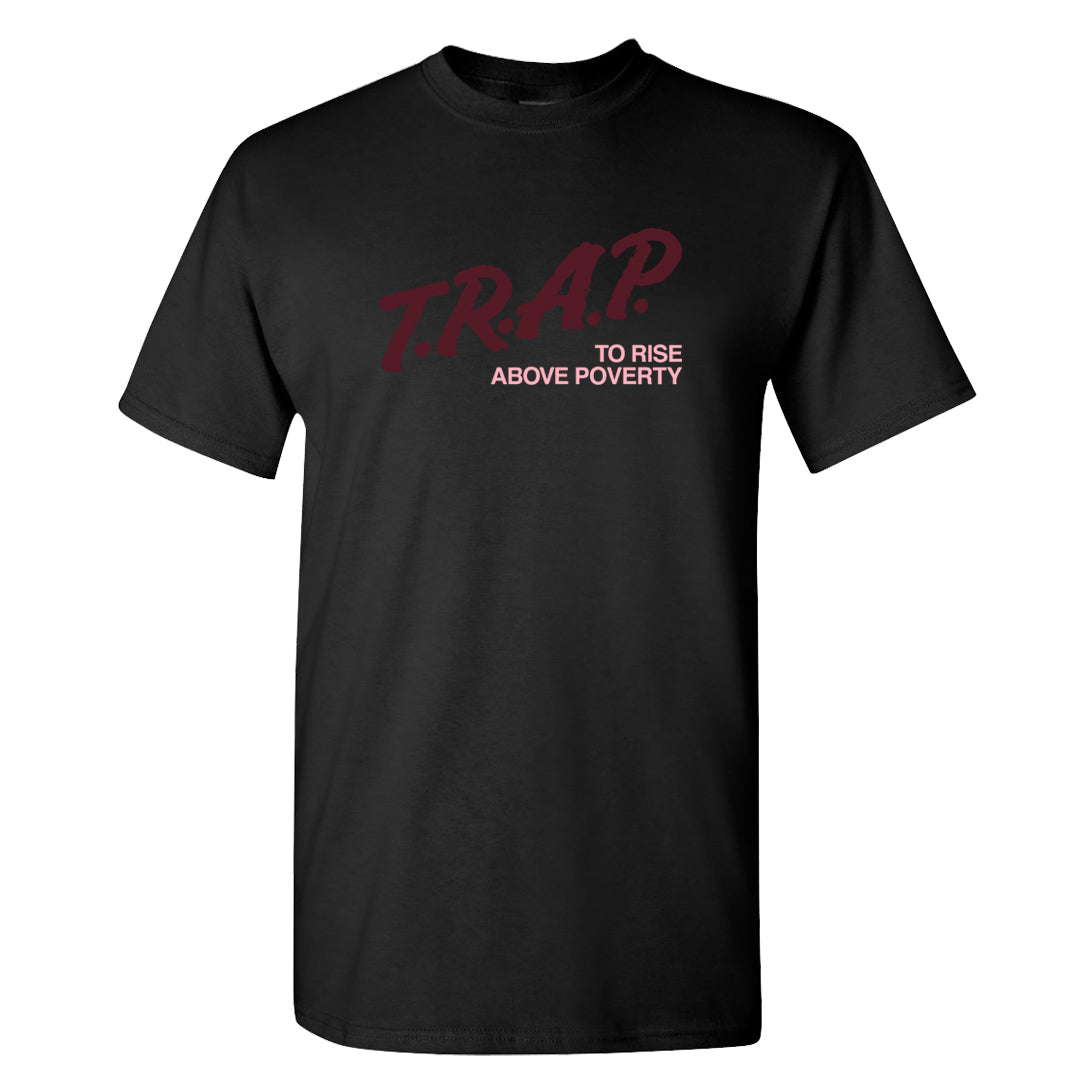 Valentine's Day 2023 Futura 90s T Shirt | Trap To Rise Above Poverty, Black