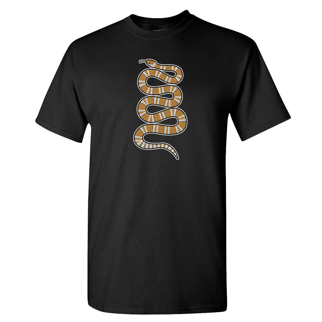 Ginger 14s T Shirt | Coiled Snake, Black