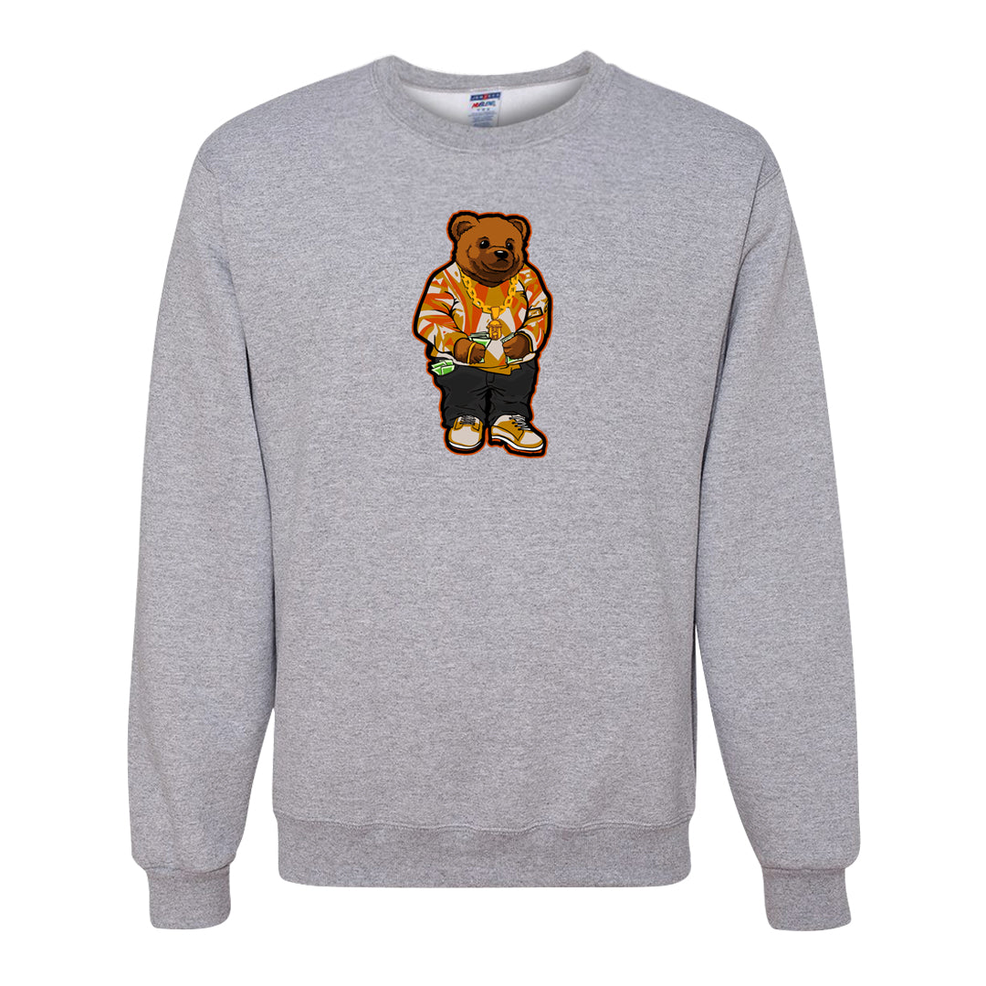 Wheat Gold High Dunks Crewneck Sweatshirt | Sweater Bear, Ash