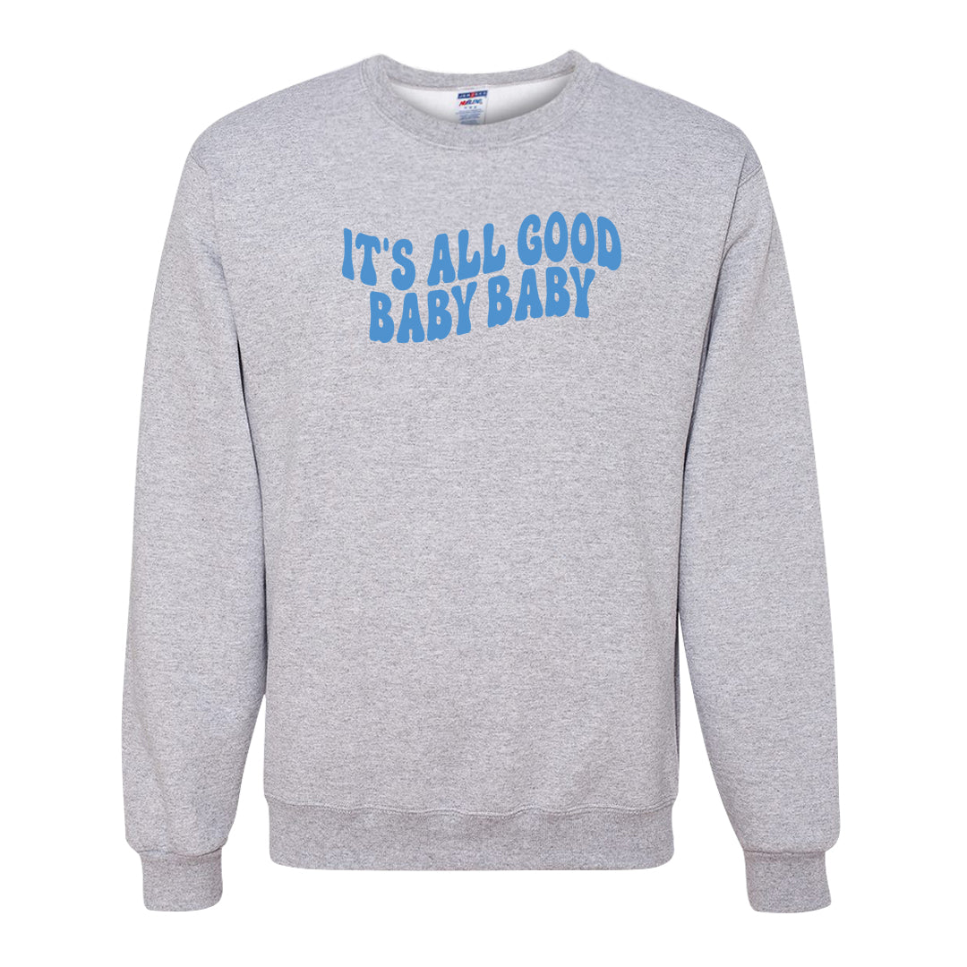 On To The Next Mid Questions Crewneck Sweatshirt | All Good Baby, Ash