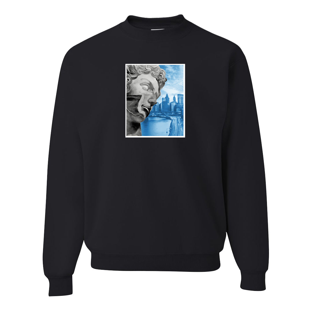 On To The Next Mid Questions Crewneck Sweatshirt | Remember To Smile, Black