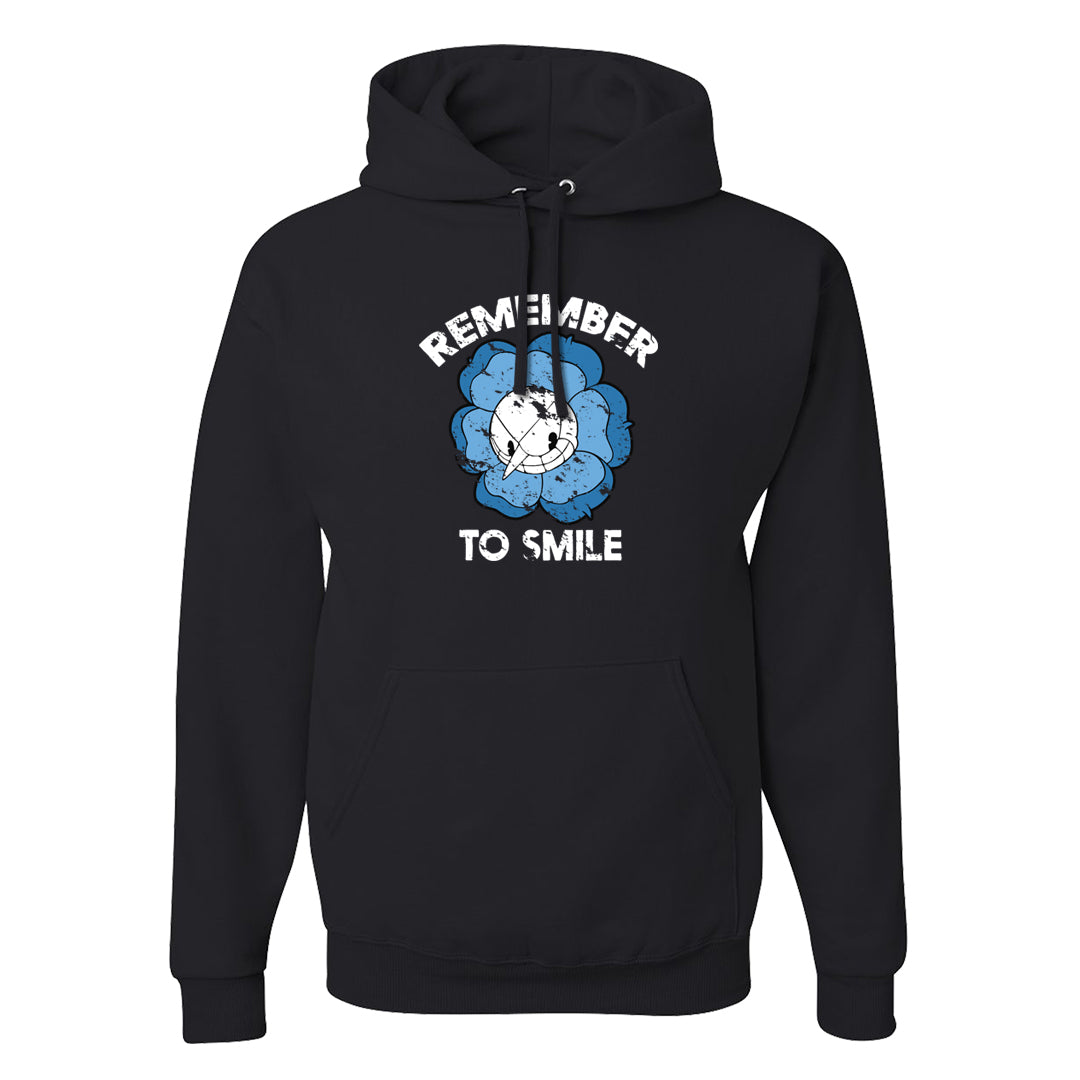 On To The Next Mid Questions Hoodie | Remember To Smile, Black