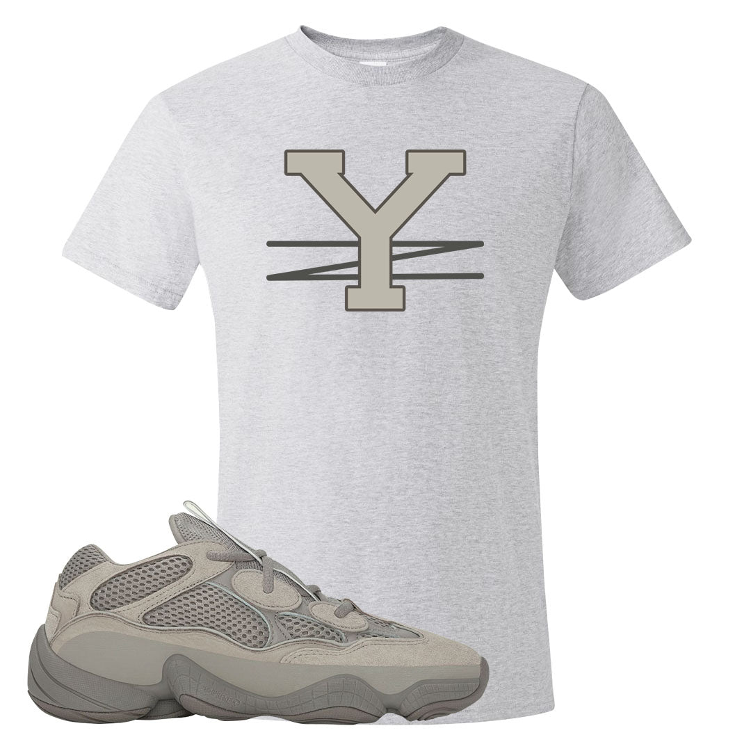 Ash Grey 500s T Shirt | YZ, Ash