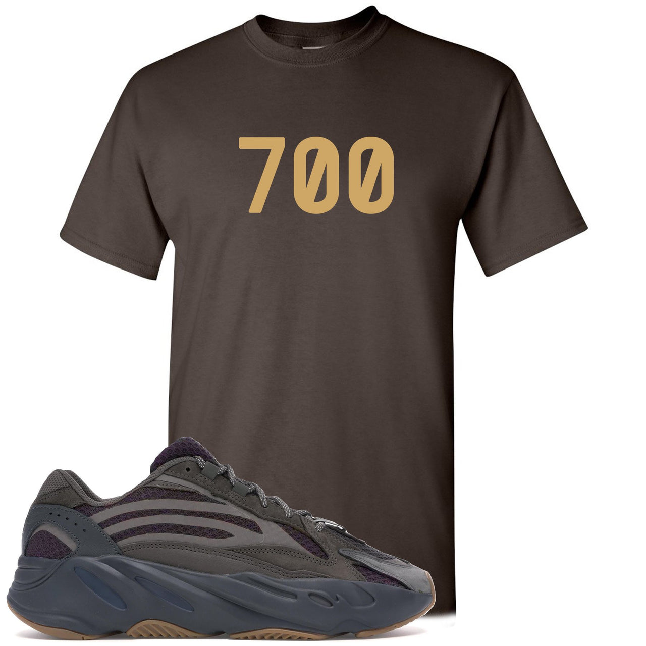 Geode 700s T Shirt | 700, Dark Chocolate