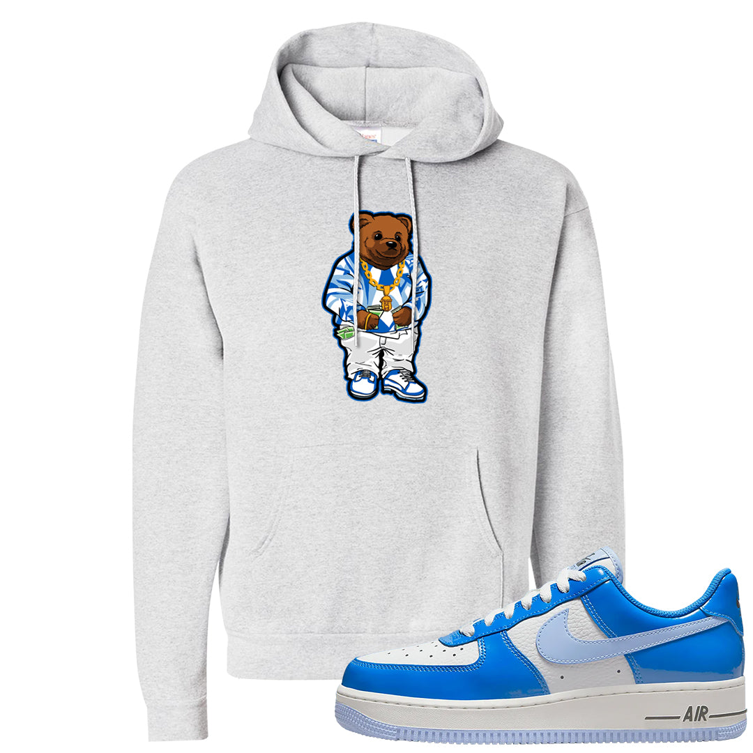 Blue White AF1s Hoodie | Sweater Bear, Ash
