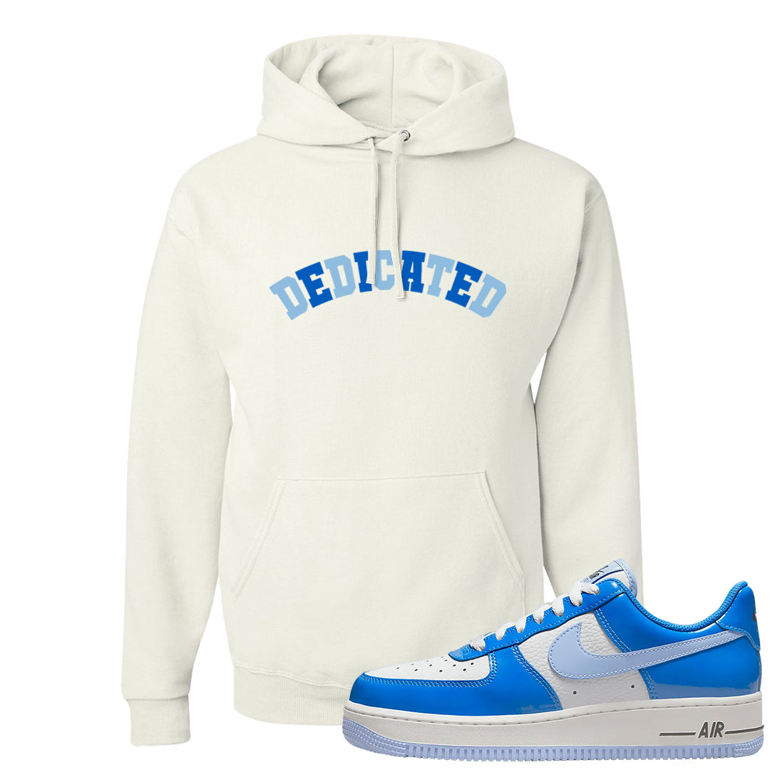 Blue White AF1s Hoodie | Dedicated, White