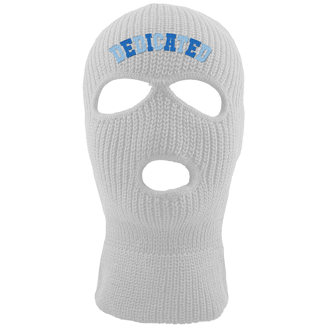 Blue White AF1s Ski Mask | Dedicated, White