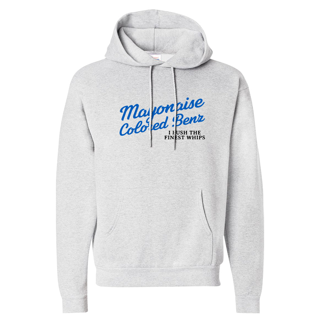 Blue White AF1s Hoodie | Mayonaise Colored Benz, Ash