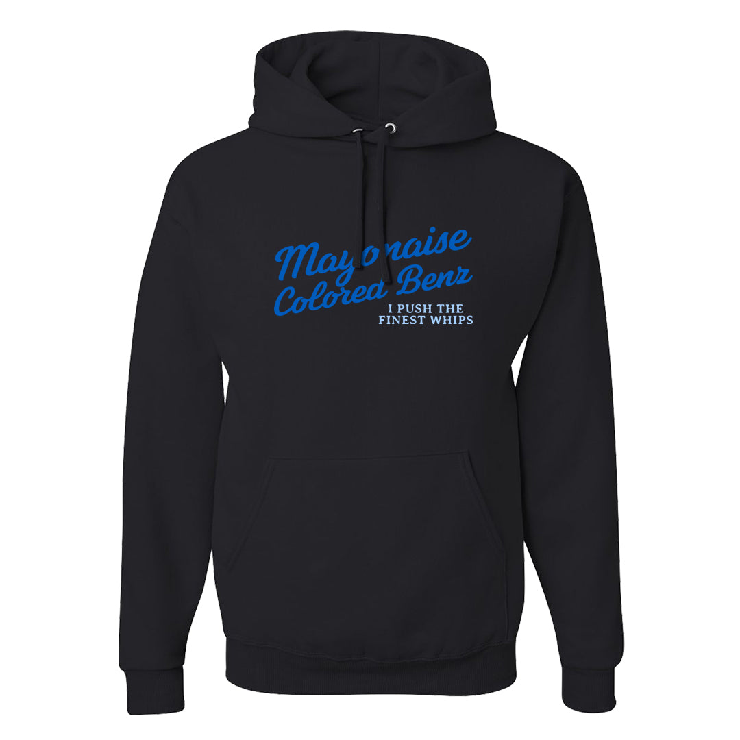 Blue White AF1s Hoodie | Mayonaise Colored Benz, Black