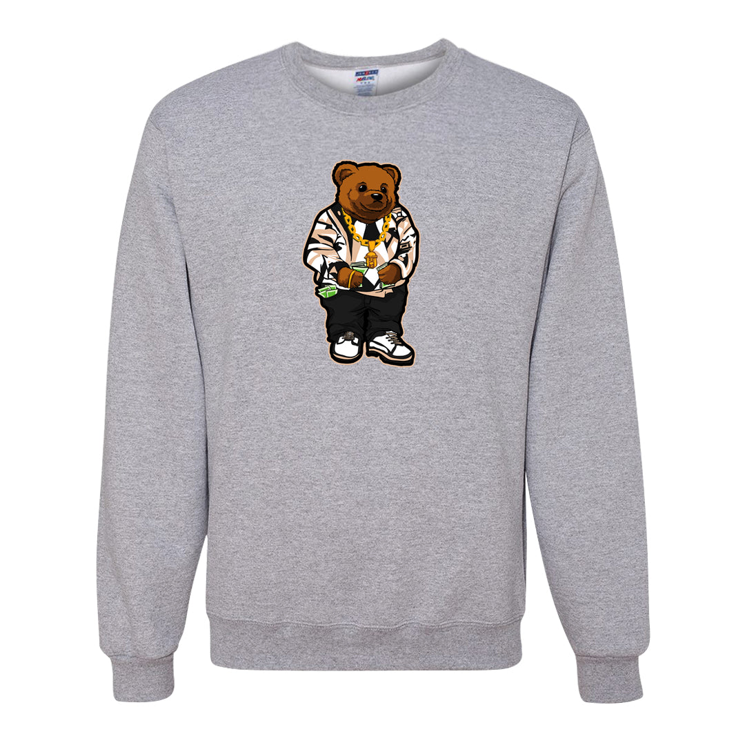 Cappuccino AF 1s Crewneck Sweatshirt | Sweater Bear, Ash