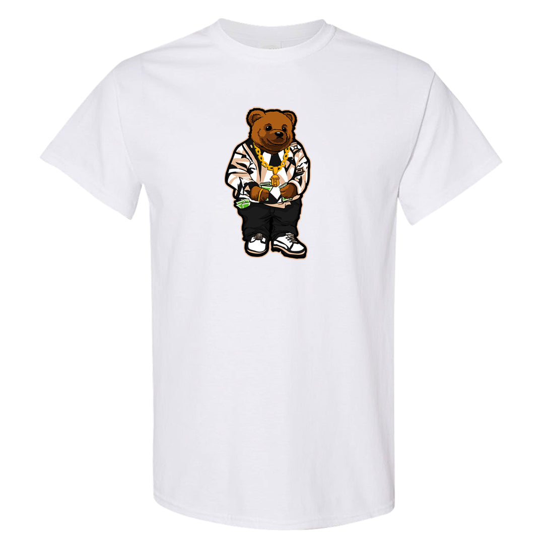 Cappuccino AF 1s T Shirt | Sweater Bear, White