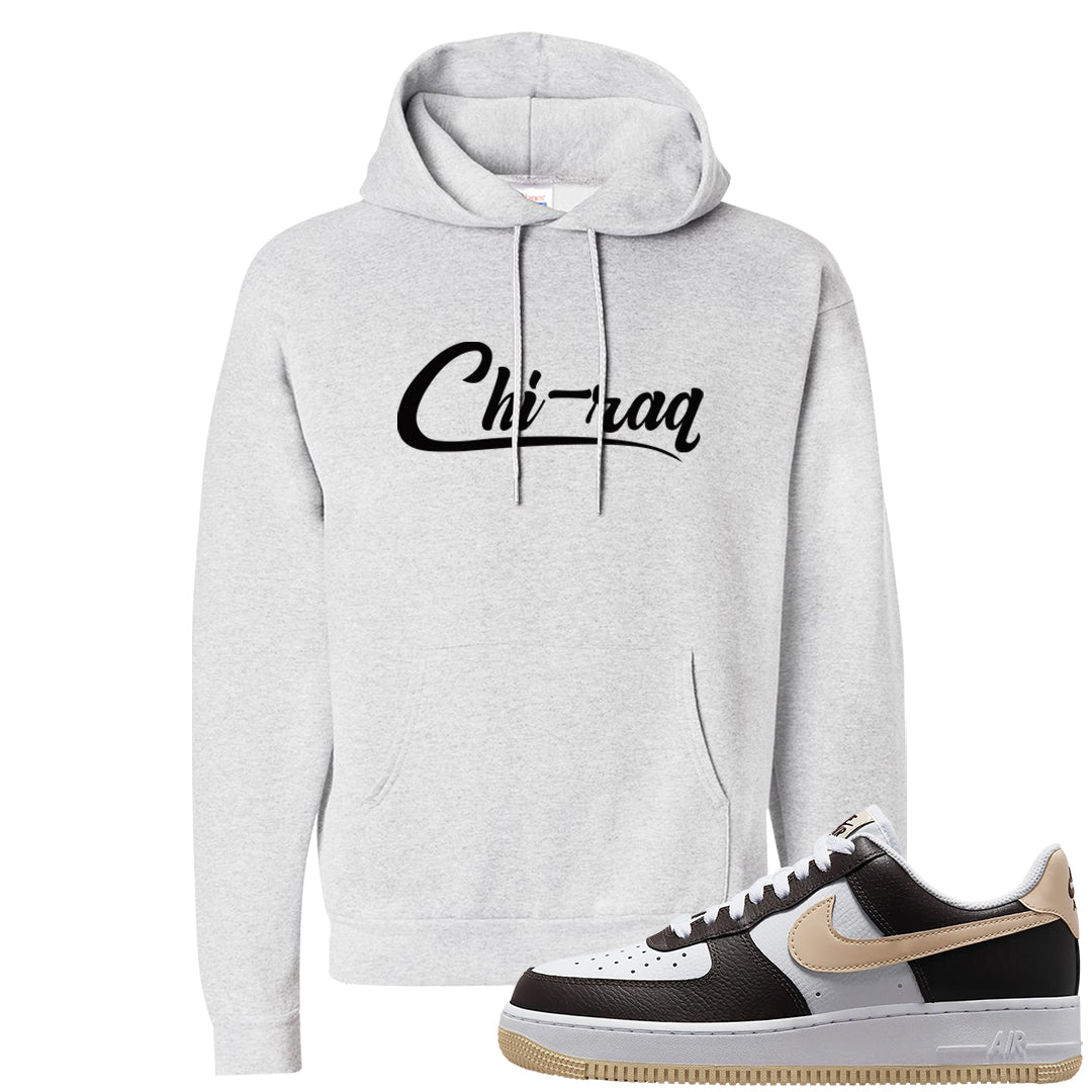 Cappuccino AF 1s Hoodie | Chiraq, Ash