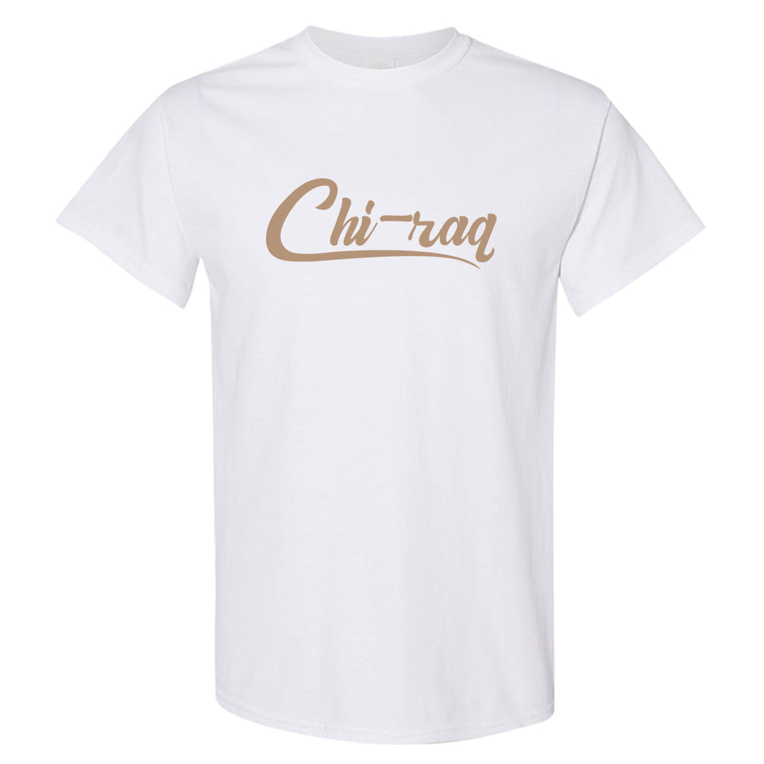 Cappuccino AF 1s T Shirt | Chiraq, White