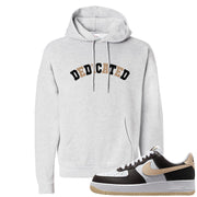 Cappuccino AF 1s Hoodie | Dedicated, Ash