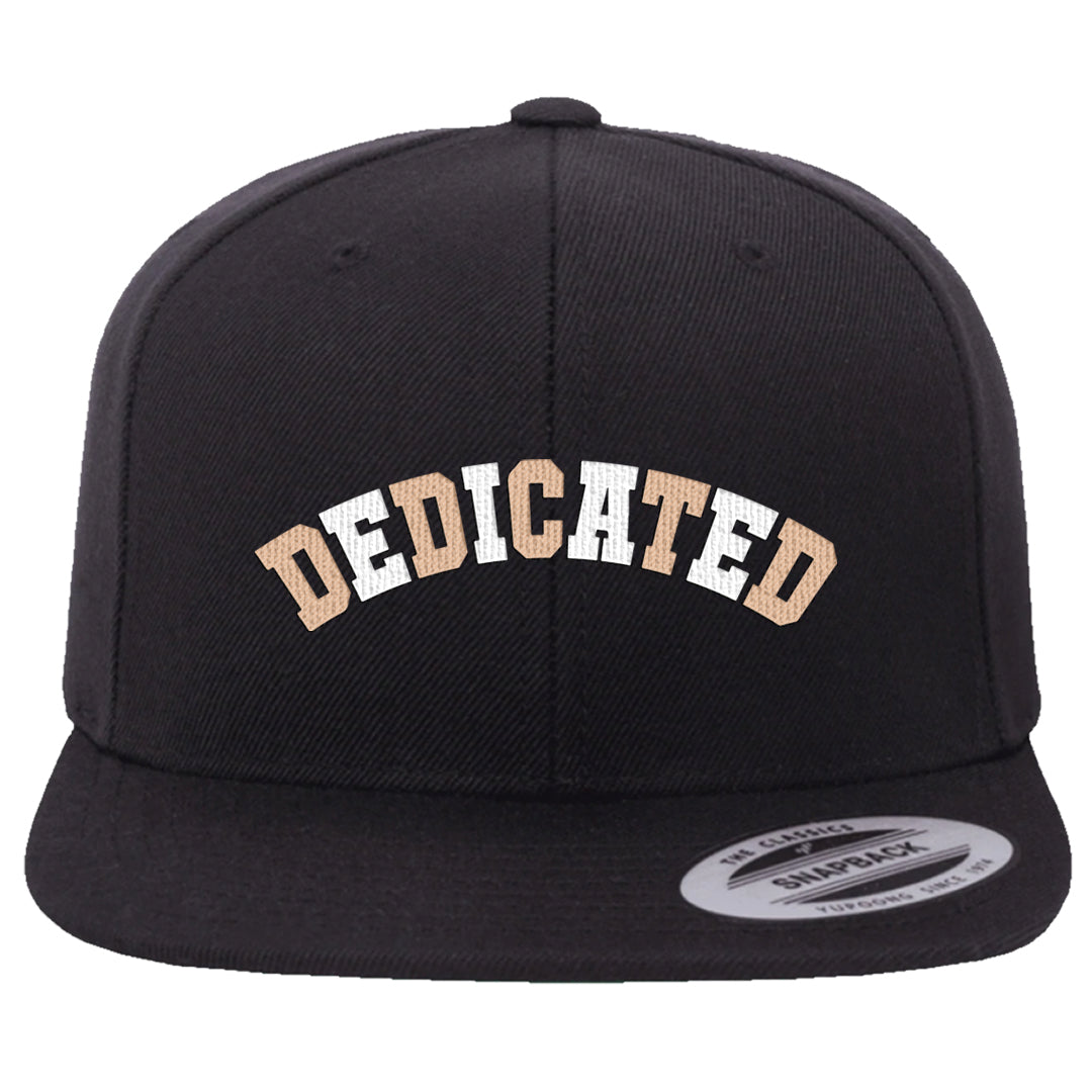 Cappuccino AF 1s Snapback Hat | Dedicated, Black