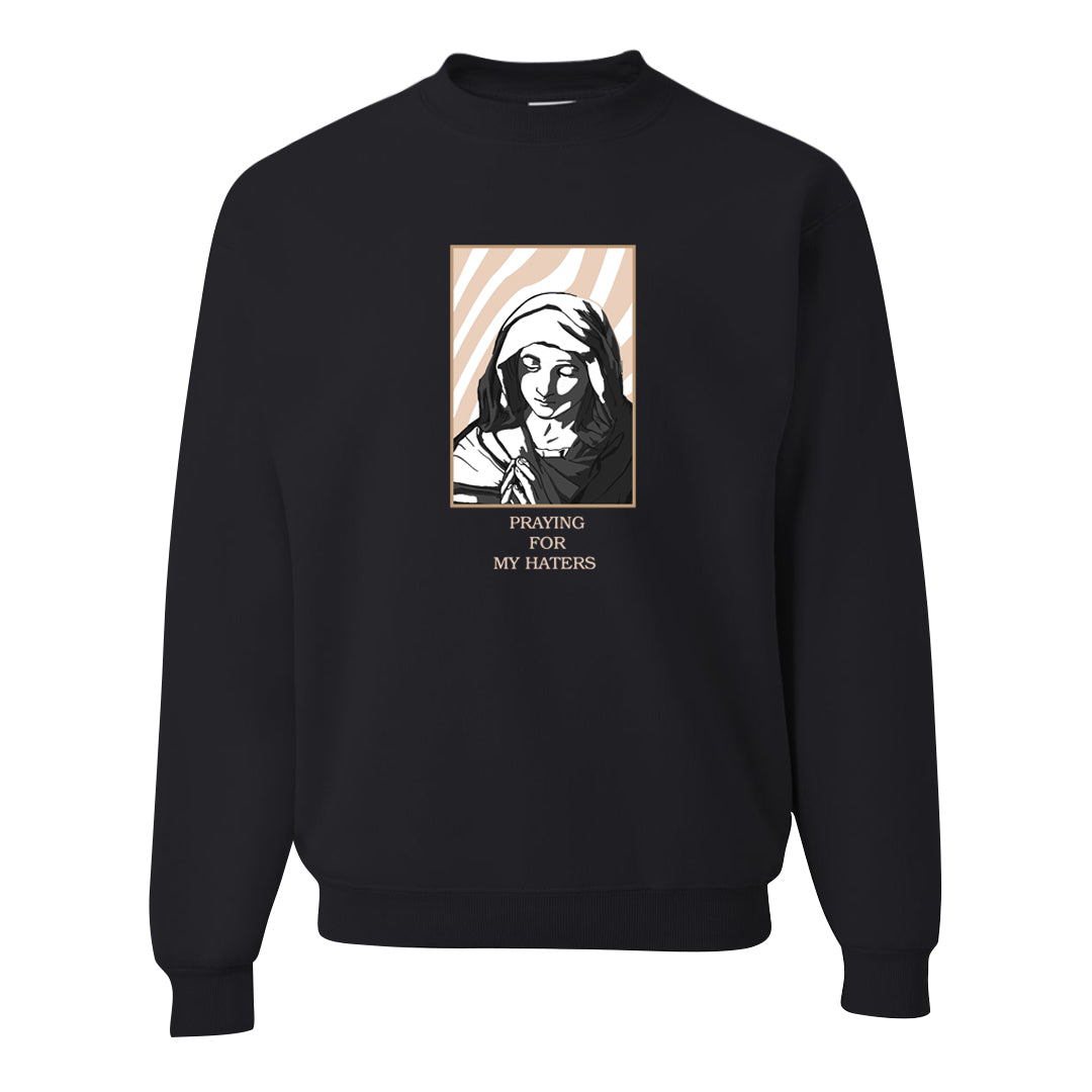 Cappuccino AF 1s Crewneck Sweatshirt | God Told Me, Black