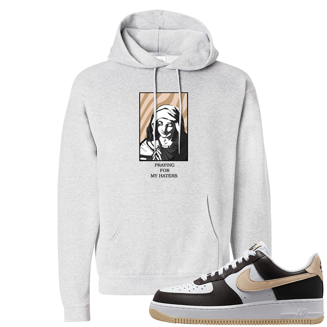 Cappuccino AF 1s Hoodie | God Told Me, Ash