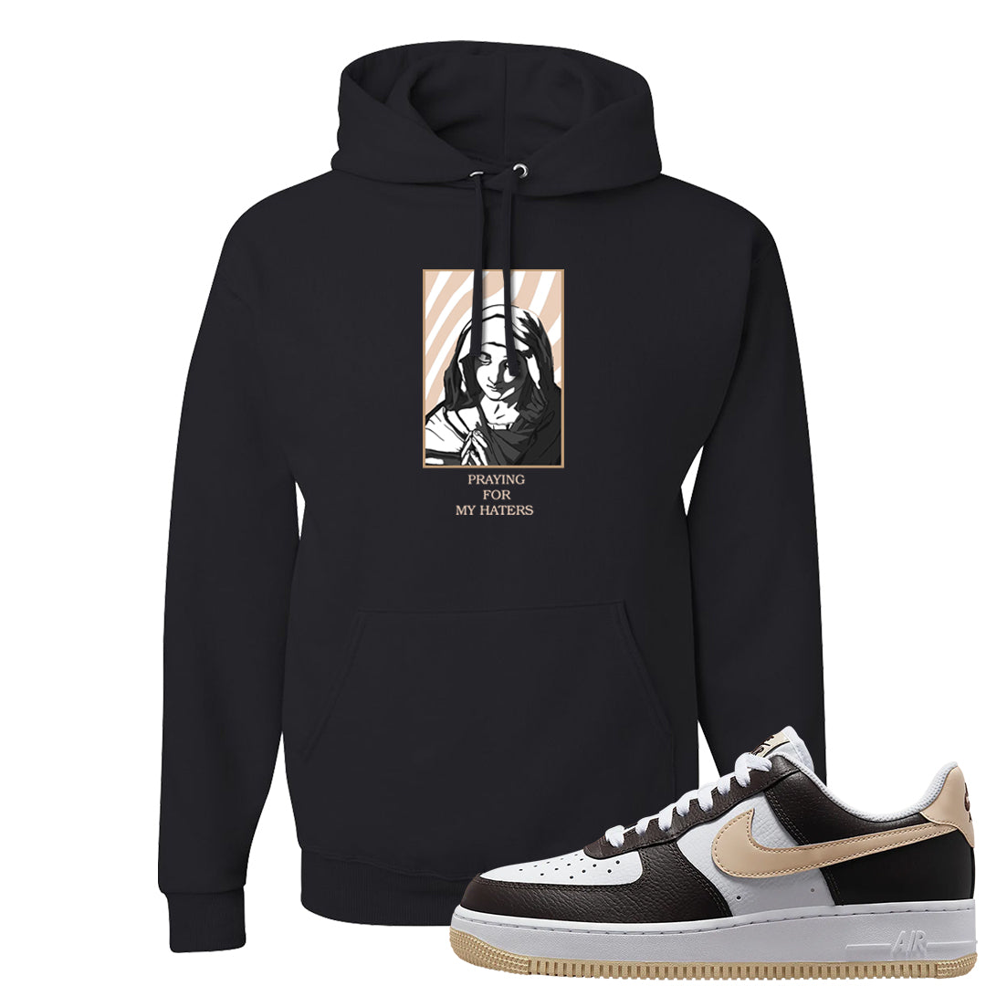 Cappuccino AF 1s Hoodie | God Told Me, Black