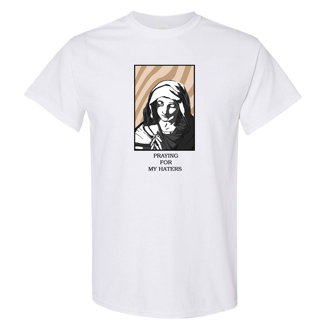 Cappuccino AF 1s T Shirt | God Told Me, White