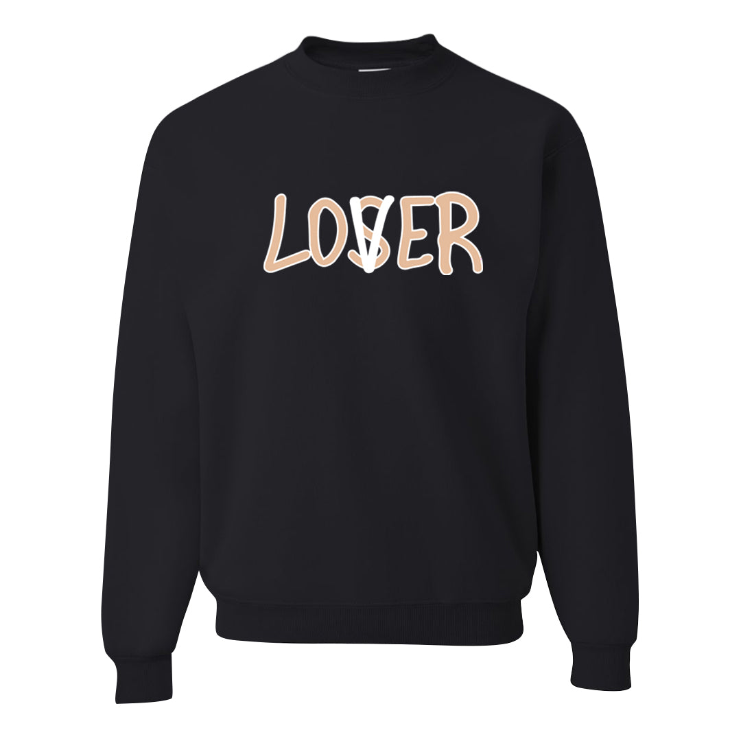 Cappuccino AF 1s Crewneck Sweatshirt | Lover, Black